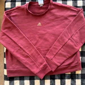 Adidas Women’s  Burgundy Sweatshirt